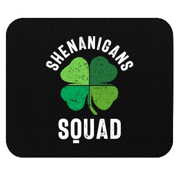 Discover Shenanigans Squad St Patricks Day Mouse Pads