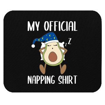 Discover My Official Napping Mouse Pads Avocado Gift