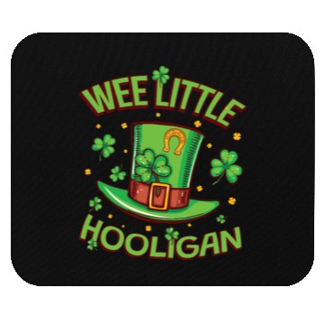 Discover Wee Little Hooligan Mouse Pads