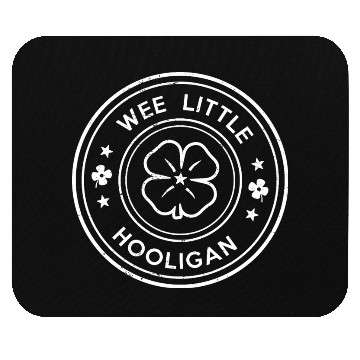 Discover Wee Little Hooligan Mouse Pads