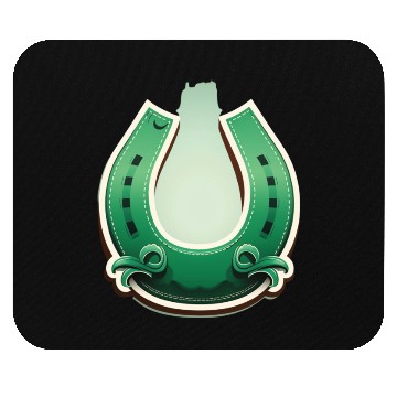 Discover A horseshoe for good luck T--Mouse Pads