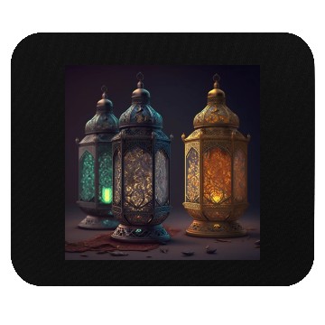 Discover Ramadan lanterns Mouse Pads