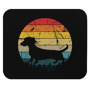 Discover Dachshund Gift Dixie Wiener Doxie Dackel Mouse Pads