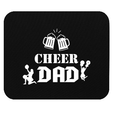 Discover cheer dad Mouse Pads