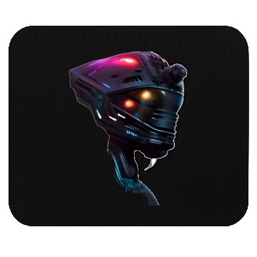 Discover sci-fi robot Mouse Pads