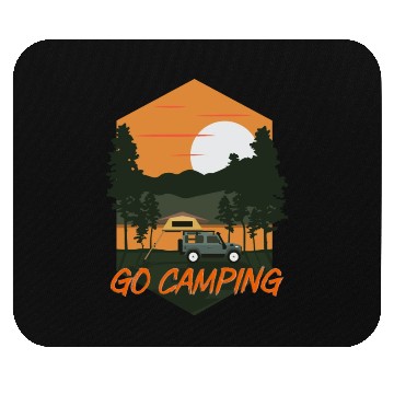 Discover Go Camping Mouse Pads