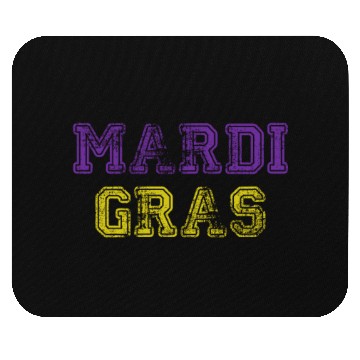 Discover Mardi Gras Carnival Fiesta Party Louisiana New Orl Mouse Pads