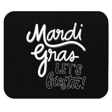 Discover Mardi Gras Carnival Fiesta Party Louisiana New Orl Mouse Pads