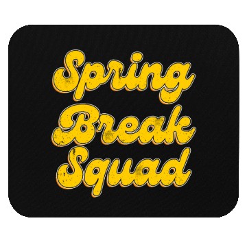 Discover Spring Break Squad Summer Vacation Spring Break Mouse Pads
