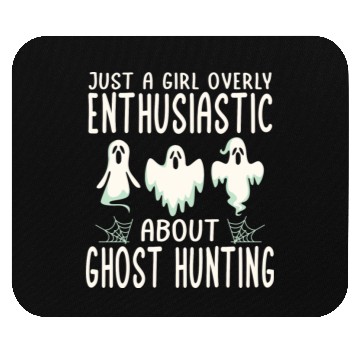 Discover ghost hunting Mouse Pads