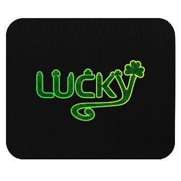 Discover lucky floral Mouse Pads