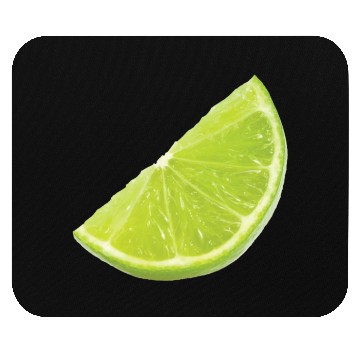 Discover sliced green fruit Mouse Pads