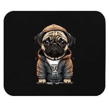 Discover Cool Swag Pug Mouse Pads