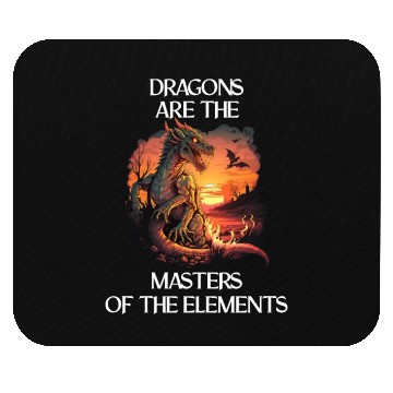Discover Mythical Creature Dragons Gift Men Dragon for a Mouse Pads