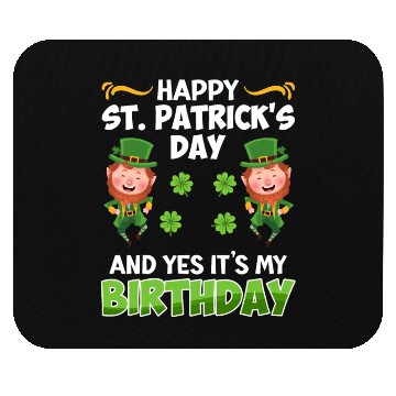 Discover St. Patrick's Day Birthday Mouse Pads