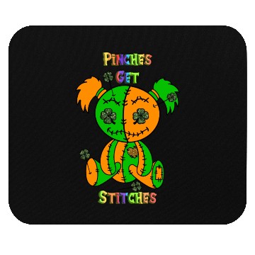 Discover Get Lucky or Get Stitches with our Voodoo Doll Mouse Pads