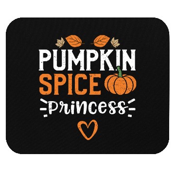Discover Pumpkin Spice Princess - Pumpkin Mouse Pads