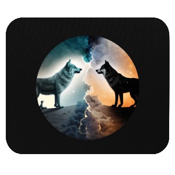 Discover Day and Night Mouse Pads