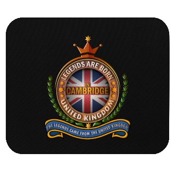 Discover City of Cambridge, Legends Are Born in Cambridge Mouse Pads