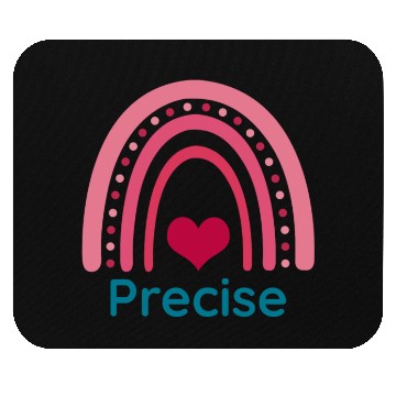 Discover Precise Viva Magenta Boho Rainbow Mouse Pads