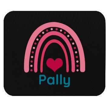 Discover Pally Viva Magenta Boho Rainbow Mouse Pads