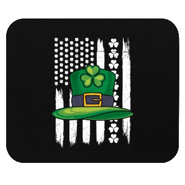 Discover St. Patrick's Day in USA Shenanigans Mouse Pads