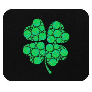 Discover Baseball shamrock lucky charm baseball Mouse Pads