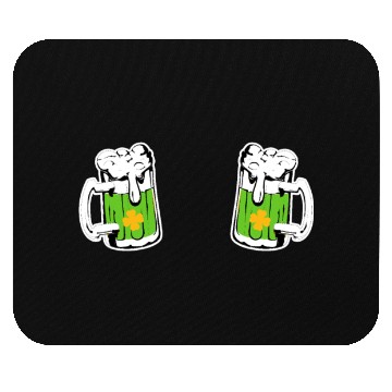 Discover Irish beer Ireland St. Patrick's Day Mouse Pads