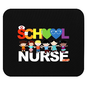 Discover Elementary School Registered Nurse Back To School Mouse Pads
