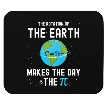 Discover Earth day and Pi day gift for math teachers 2023 Mouse Pads