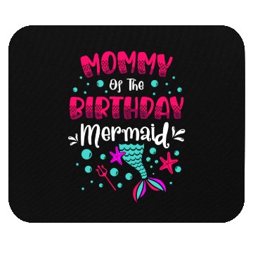 Discover Mommy Of The Birthday Mermaid Lover Mommy Mouse Pads