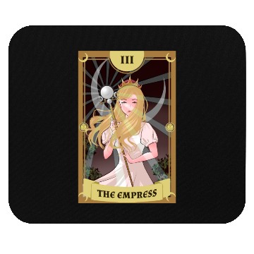 Discover Anime Tarot Card The Empress Mouse Pads