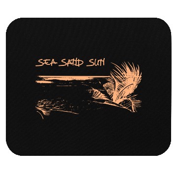 Discover Sea, Sand And Sun Mouse Pads