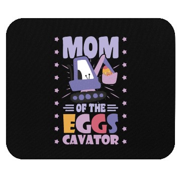 Discover Happy Easter Motif Easter Eggs Funny Easter Bunny Mouse Pads