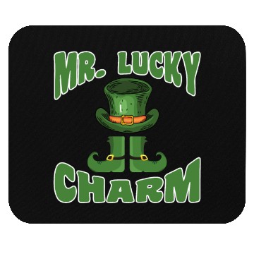 Discover Mr Lucky Charm St. Patrick's Day Mouse Pads