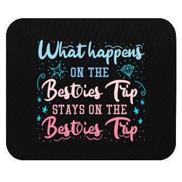Discover Besties Trip Vacation with Friends Spring Break Mouse Pads