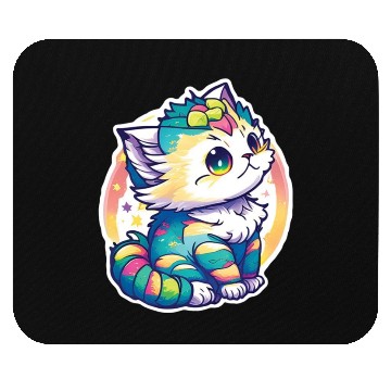 Discover Cute Chibi Kitten Mouse Pads