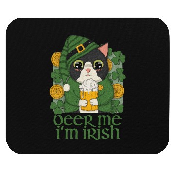 Discover Beer Me I'm Irish Mouse Pads