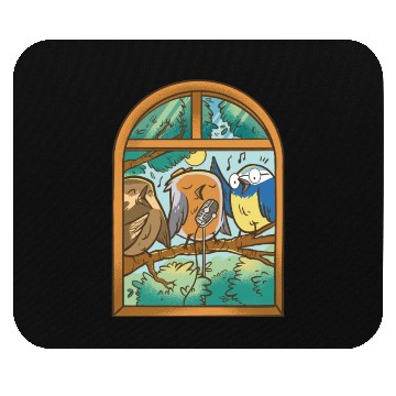 Discover Singing Birds Mouse Pads