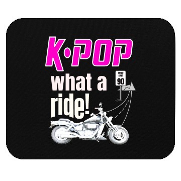 Discover Kpop come along for the ride dark Mouse Pads