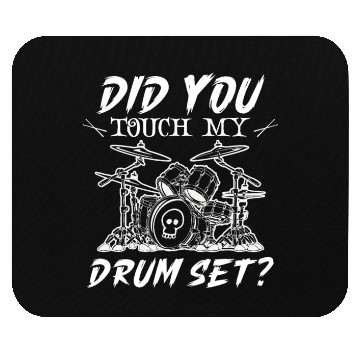 Discover Drummer Drums Music Drum Set Drumming Mouse Pads