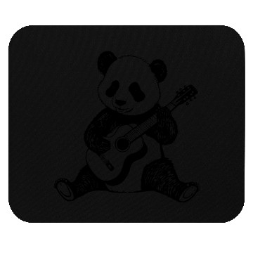 Discover Panda Solo Band Mouse Pads