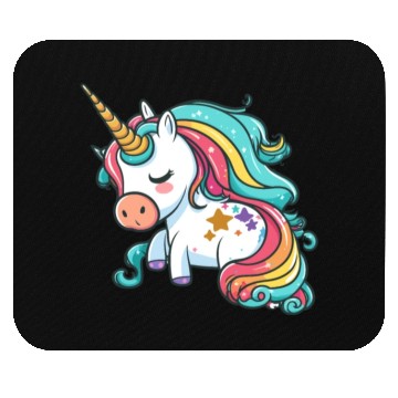 Discover Kawaii unicorn Mouse Pads