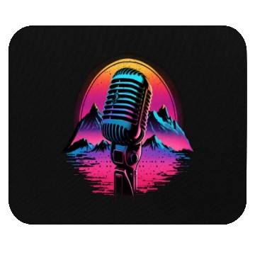 Discover AV Technician Microphone Audio Visual Tech Sound Mouse Pads