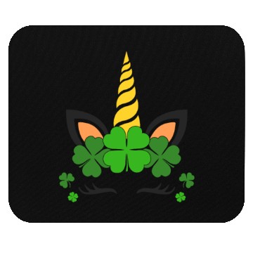 Discover Lucky Unicorn, Magical St Patricks day, St Paddy C Mouse Pads