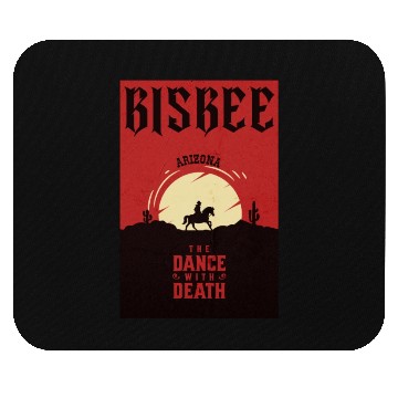 Discover bisbee Arizonna wild west town Mouse Pads