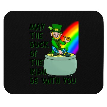 Discover Luck of the Irish Mouse Pads