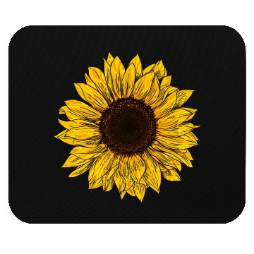 Discover Sunflower garden Mouse Pads