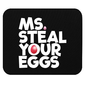 Discover Ms Steal Your Eggs Kids Easter Sunday Funny Easter Mouse Pads