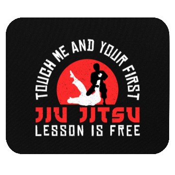 Discover Brazilian Jiu Jitsu MMA Bjj Hugger Mouse Pads
